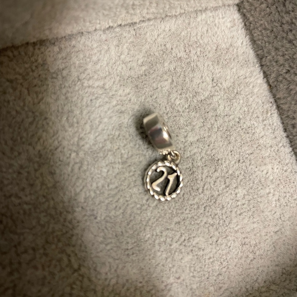 Pandora 21 Silver Charm